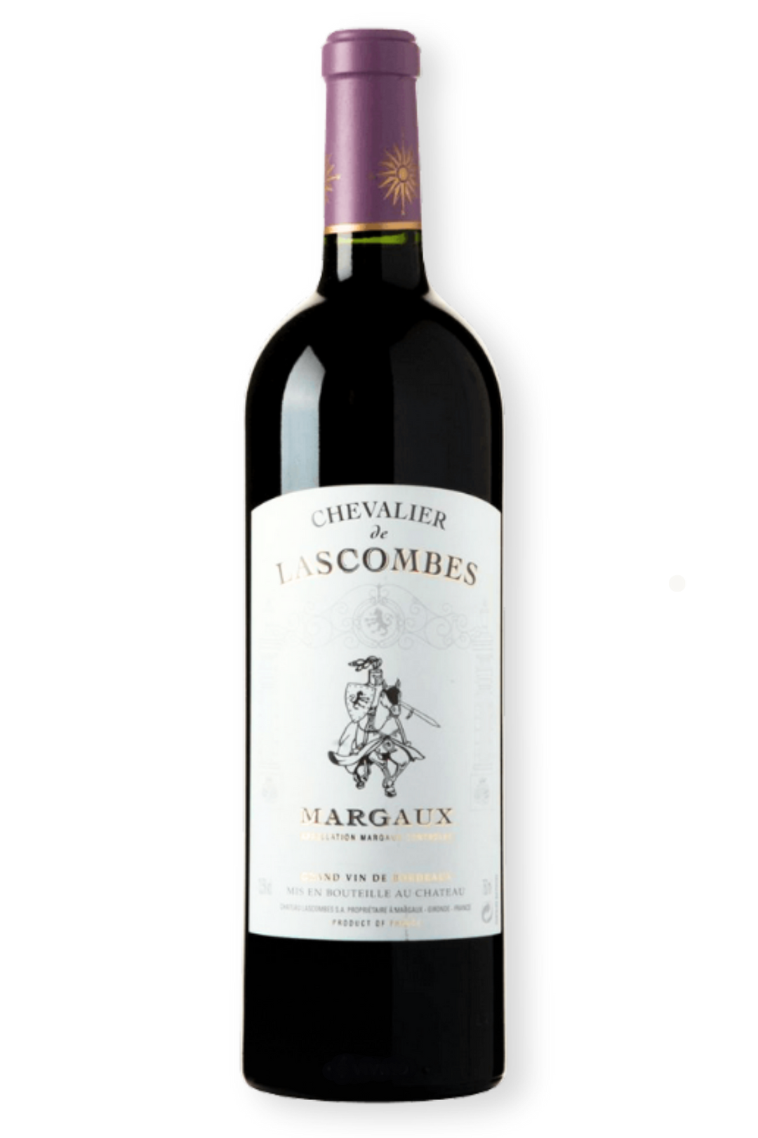 CHEVALIER DE LASCOMBES, 2019, Second vin, 0.75 l
