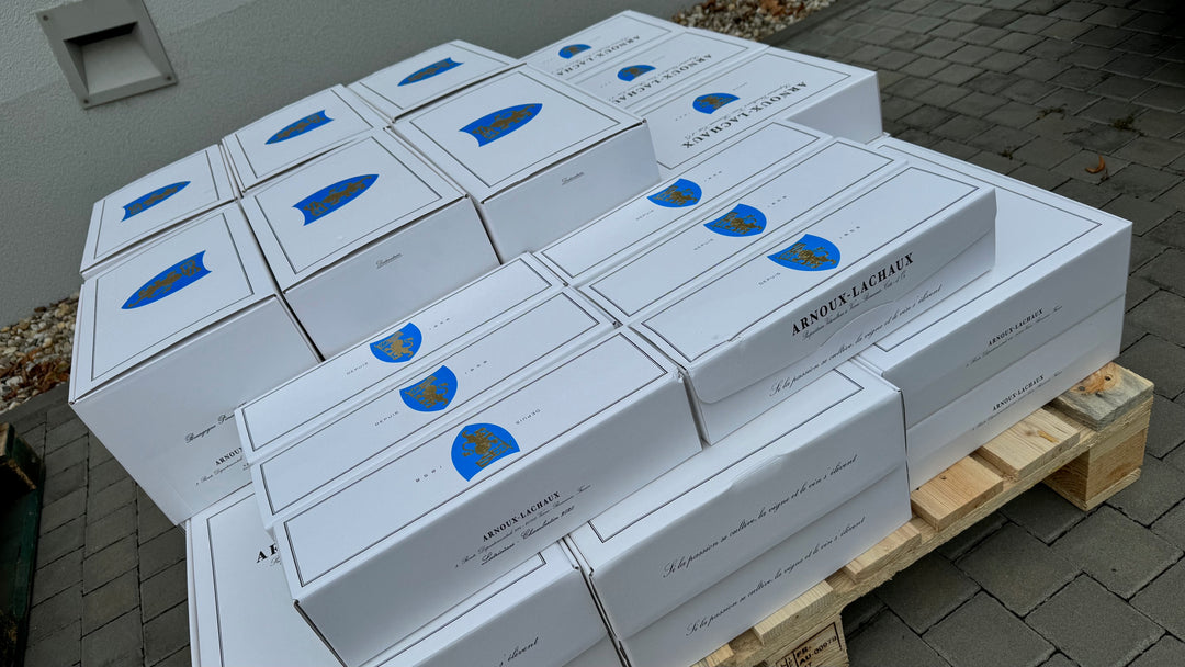 Dorazily k nám vzácné láhve z Burgundska